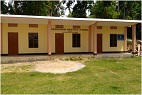 New construction of L. P. School building at Chengkompara Ampati near Baptist Church